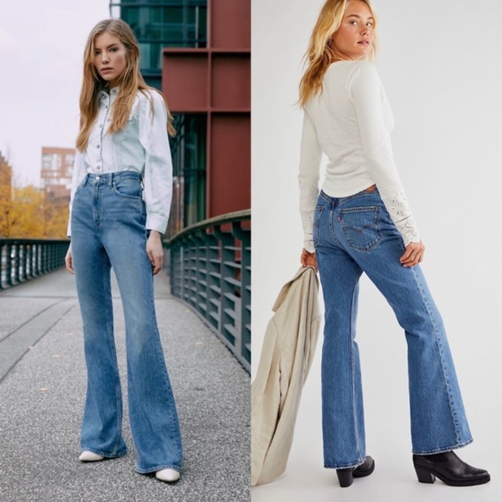 Free People Levi’s 70s Ultra High Flare Jeans